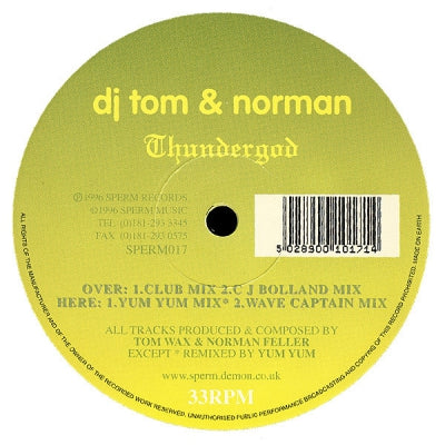 DJ TOM & NORMAN - Thundergod