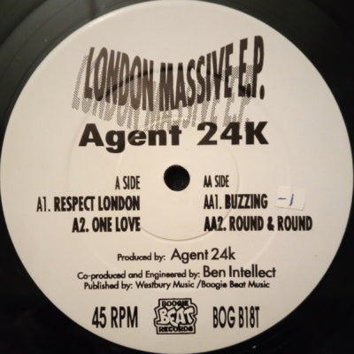 AGENT 24K - London Massive E.P.