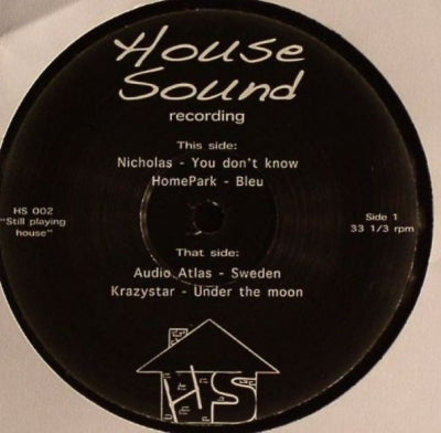 NICHOLAS / HOMEPARK / AUDIO ATLAS / KRAZYSTAR - House Sound Vol. 2