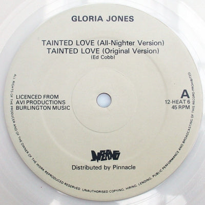 GLORIA JONES / VARIOUS - Tainted Love / 6T's Houseparty