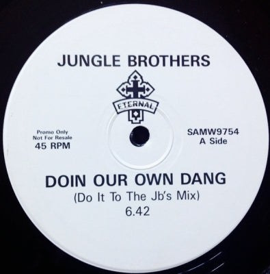 JUNGLE BROTHERS FEATURING DE LA SOUL, MONIE LOVE, TRIBE CALLED QUEST & QUEEN LATIFAH - Doin' Our Own Dang