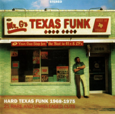 VARIOUS - Texas Funk - Hard Texas Funk 1968 - 1975 21 Rare & Unreleased Cuts