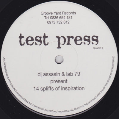 DJ ASSASIN & LAB 79 - 14 Spliffs Of Inspiration