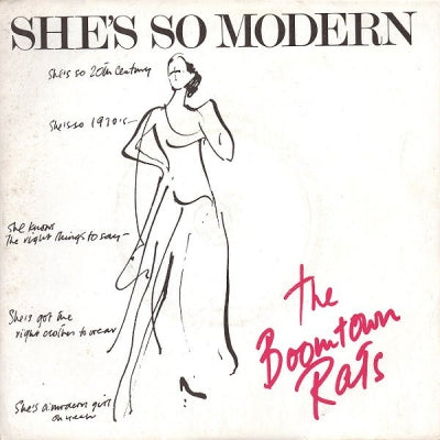 THE BOOMTOWN RATS - She's So Modern / Lying Again