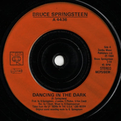 BRUCE SPRINGSTEEN  - Dancing In The Dark / Pink Cadillac