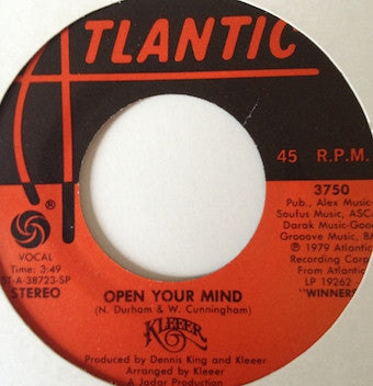 KLEEER - Open Your Mind / Rollin' On