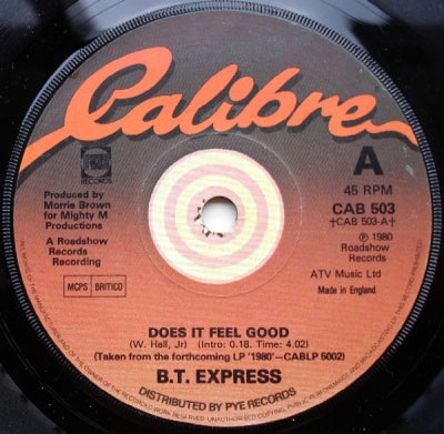 B.T. EXPRESS - Does It Feel Good  / Give Up The Funk