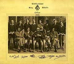 GENTLE GIANT - King Alfred's College 1971
