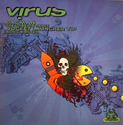 ED RUSH & OPTICAL / SONIC & SILVER - Pacman (The Upbeats Remix) / Rocket Launcher (VIP)