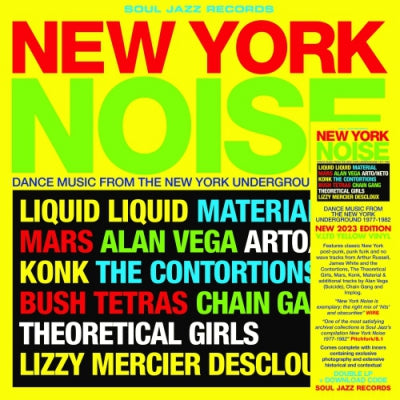 VARIOUS - New York Noise (Dance Music From The New York Underground 1978-1982)
