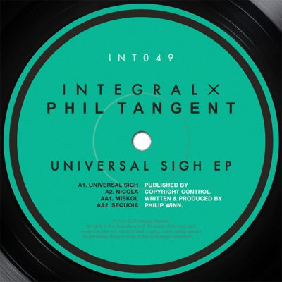 PHIL TANGENT - Universal Sigh EP