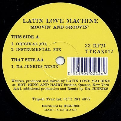 LATIN LOVE MACHINE - Moovin' And Groovin'