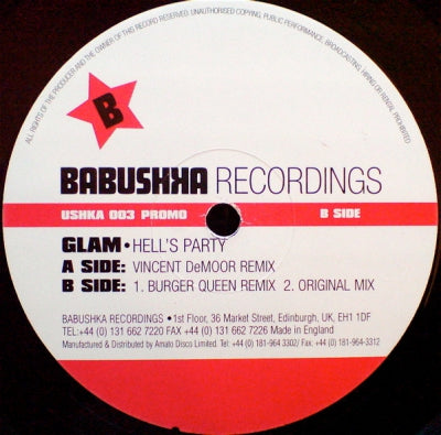 GLAM - Hell's Party
