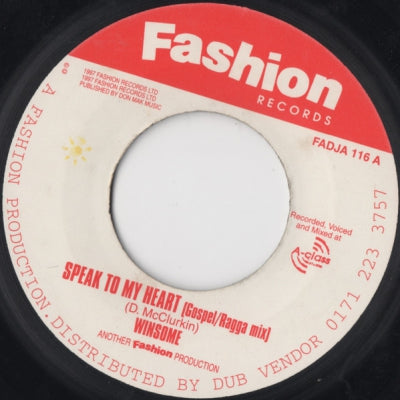WINSOME - Speak To My Heart