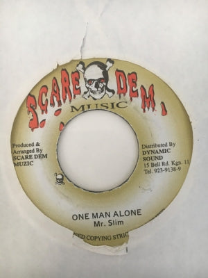 MR. SLIM / JAZZWAD - One Man Alone / Nozzle Rhythm (Version)