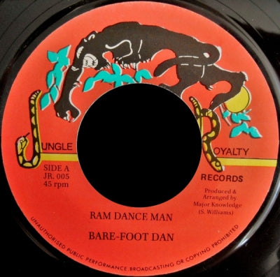 BARE-FOOT DAN / BABY WHITEY & CLEVIE - Ram Dance Man / Version