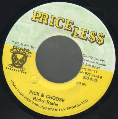RICKY RUDIE - Pick & Choose / Version (Tight Clothes)