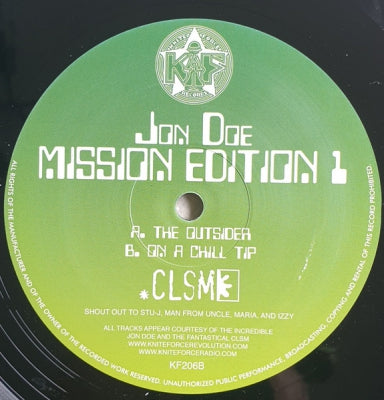 JON DOE - Mission Edition 1