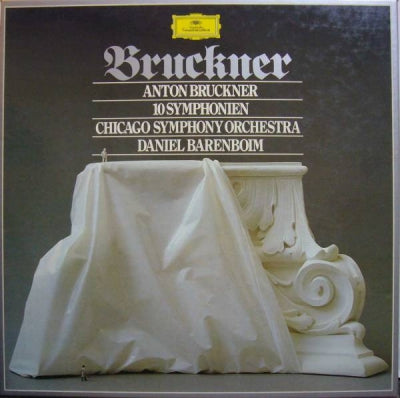 ANTON BRUCKNER, DANIEL BARENBOIM & CHICAGO SYMPHONY ORCHESTRA - 10 Symphonien