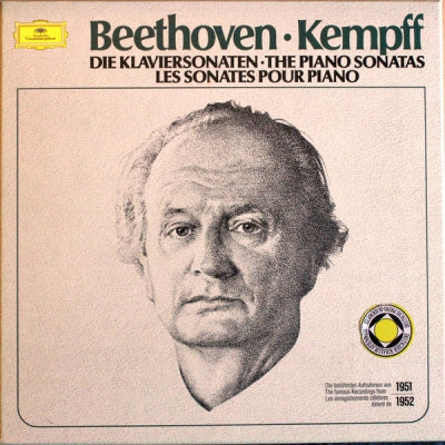 BEETHOVEN, KEMPFF - Die Klaviersonaten - The Piano Sonatas - Les Sonates Pour Piano