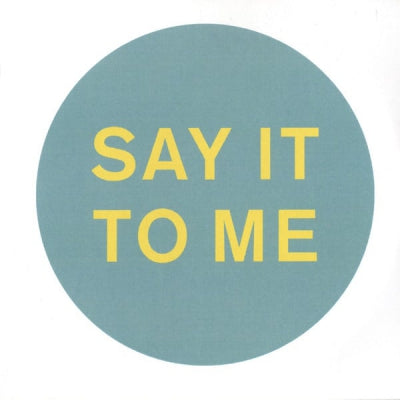 PET SHOP BOYS - Say It To Me