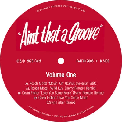 ROACH MOTEL / CEVIN FISHER - Faith presents Ain't That A Groove Volume 1