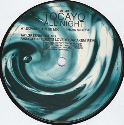 TOCAYO - All Night