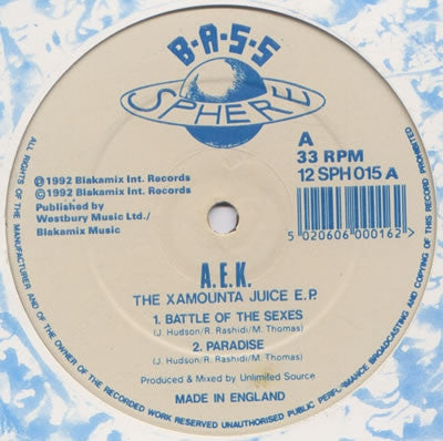 A.E.K. - The Xamounta Juice EP
