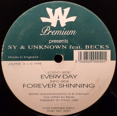 SY & UNKNOWN FEAT. BECKS - Every Day / Forever Shinning