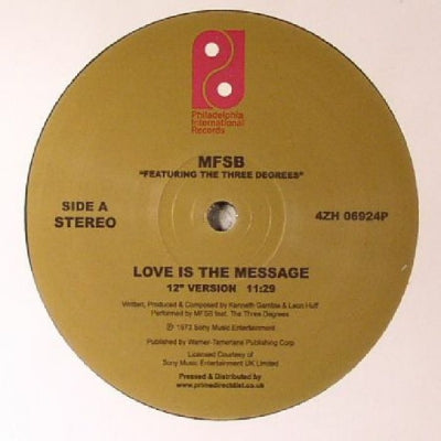MFSB - Love Is The Message / TSOP (The Sound Of Philadelphia)