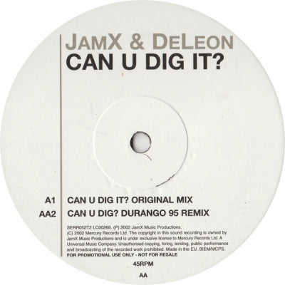 JAMX & DELEON - Can U Dig It?