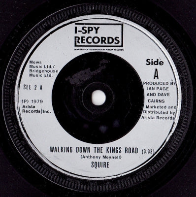 SQUIRE - Walking Down The Kings Road / It's A Mod Mod World