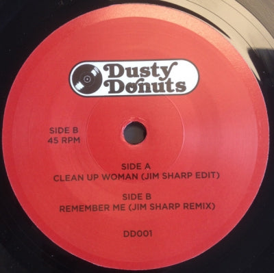 BETTY WRIGHT / BLUE BOY - Clean Up Woman (Jim Sharp Edit) / Remember Me (Jim Sharp Edit)
