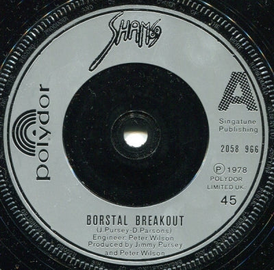 SHAM 69 - There's Gonna Be A Borstal Break-Out