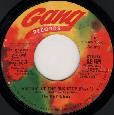 THE KAY-GEES - Waiting At The Bus Stop (Parts 1 & 2).