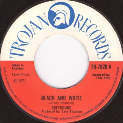 GREYHOUND - Black And White