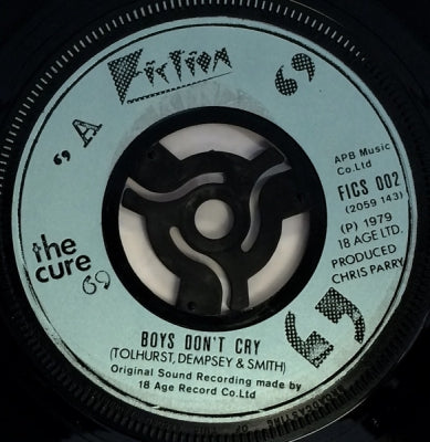 THE CURE - Boys Don't Cry