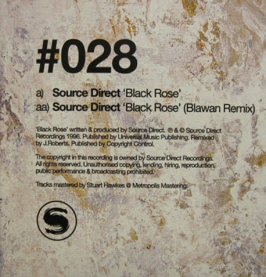 SOURCE DIRECT - Black Rose