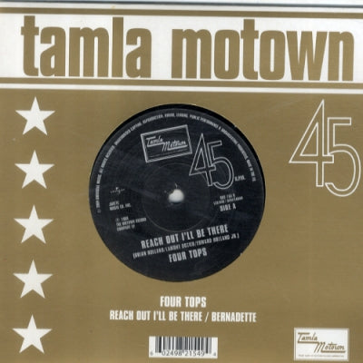 THE FOUR TOPS - Reach Out I'll Be There / Bernadette