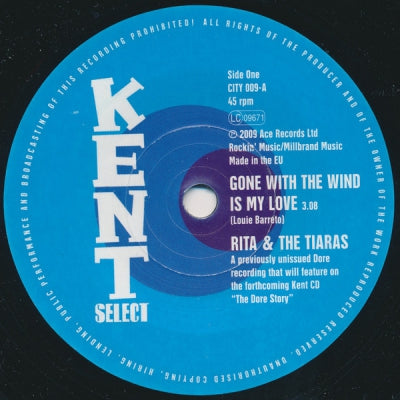 RITA & THE TIARAS / THE DORE STRINGS - Gone With The Wind Is My Love / Instrumental