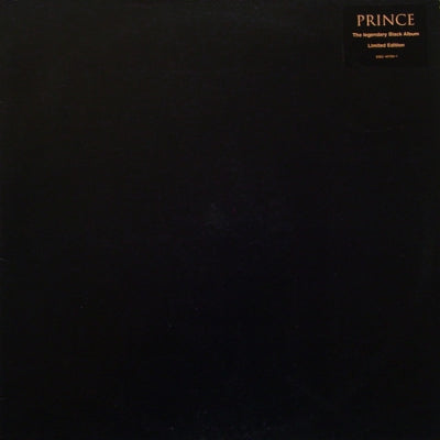 PRINCE - Black Album