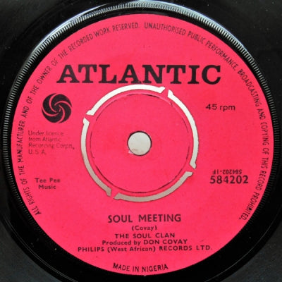 THE SOUL CLAN - Soul Meeting / That's How It Feels