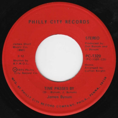JAMES BYNUM - Time Passes By / Love You