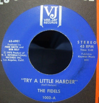 THE FIDELS / THE KEYMEN STRINGS - Try A Little Harder / Instrumental