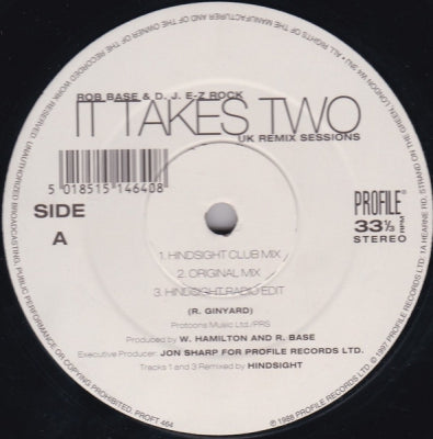 ROB BASE & D.J. EZ-ROCK - It Takes Two