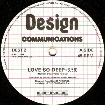 TONEY LEE - Love So Deep