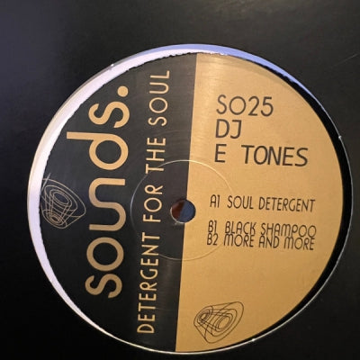 DJ E-TONES - Detergent For The Soul