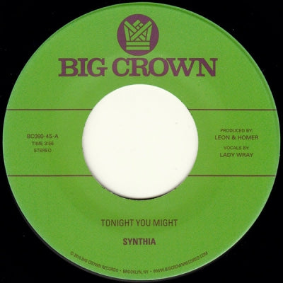 SYNTHIA - Tonight You Might / Dissolve