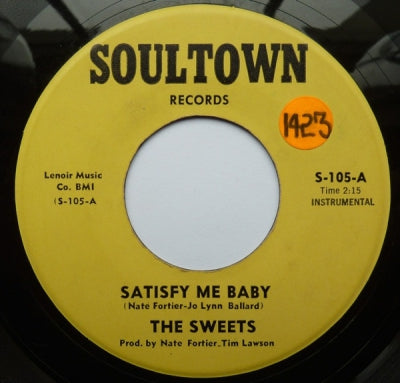 THE SWEETS - Satisfy Me Baby / Instrumental