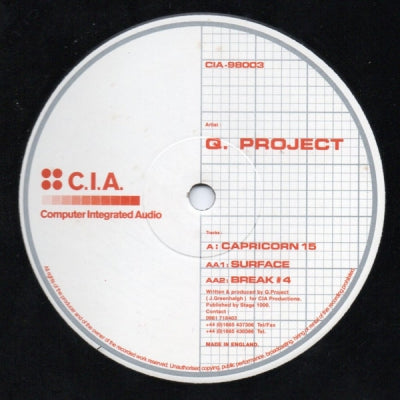 Q PROJECT - Capricorn 15 / Surface / Break #4